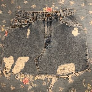 Vintage Levi’s skirt furst of a kind 27